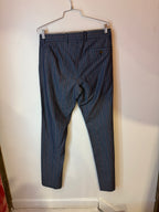 Vivienne Westwood Trousers grey/red strip