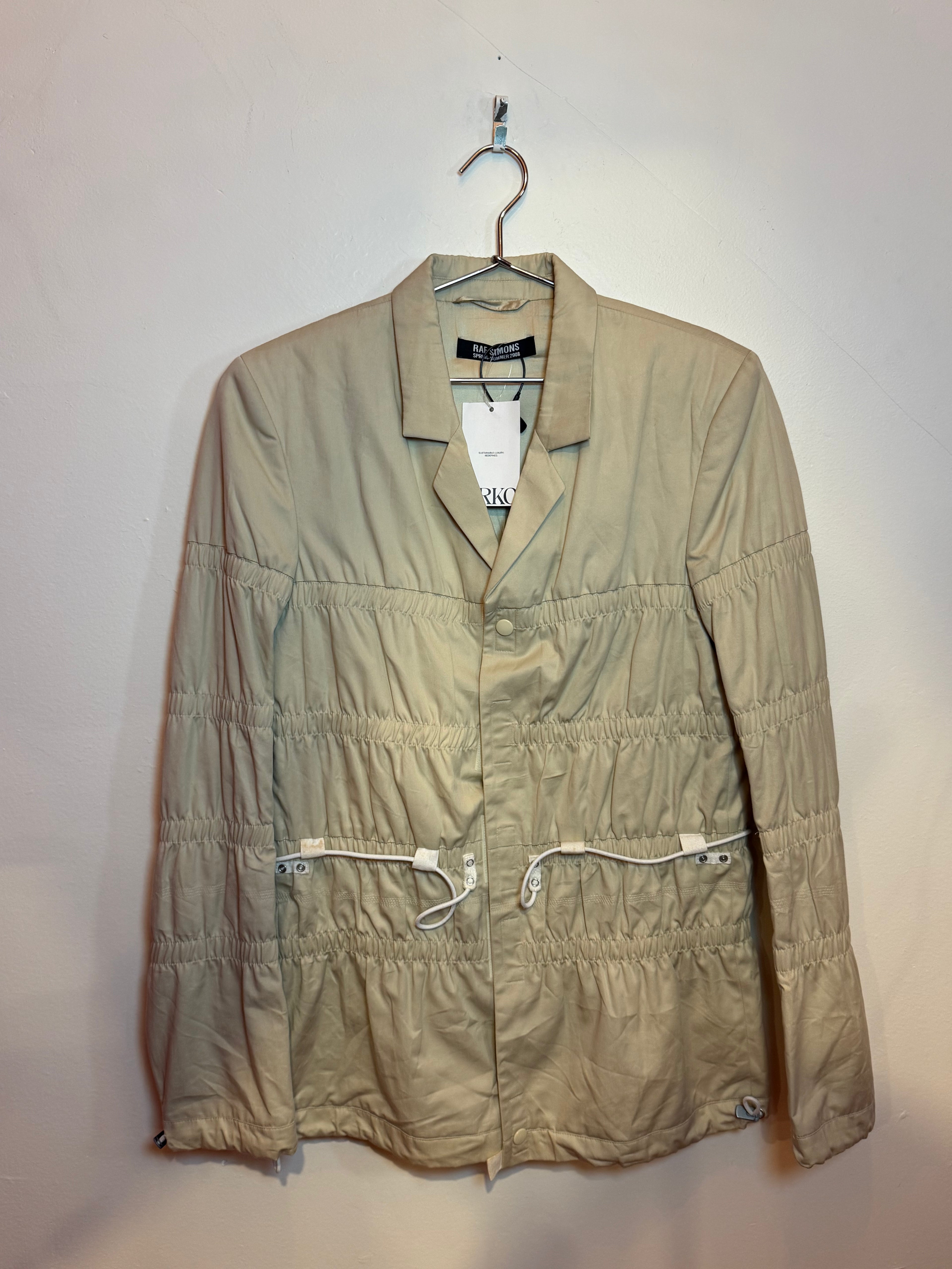 Raf Simmons SS 2008 Drawstring Jacket