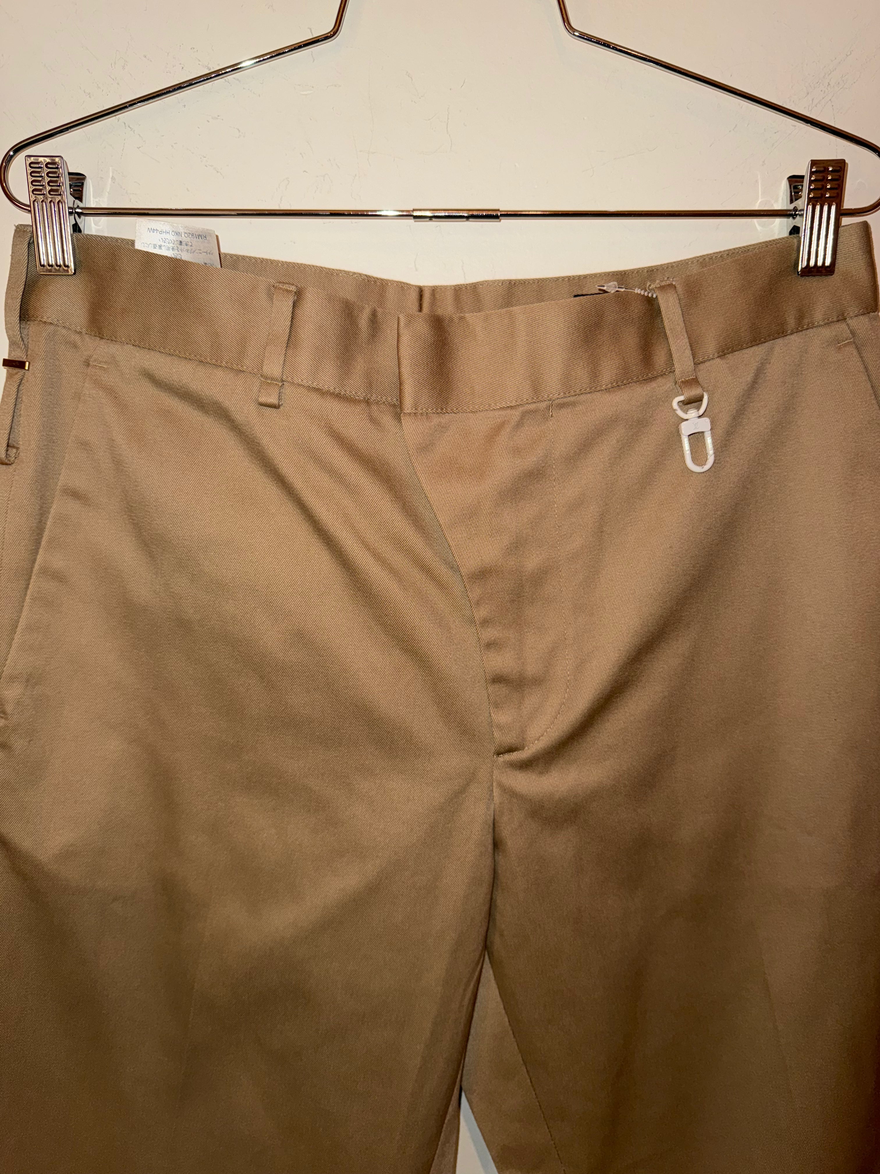 Louis Vuitton Beige Trousers with Keychain clasp&nbsp;