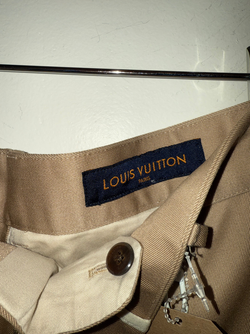 Louis Vuitton Beige Trousers with Keychain clasp&nbsp;