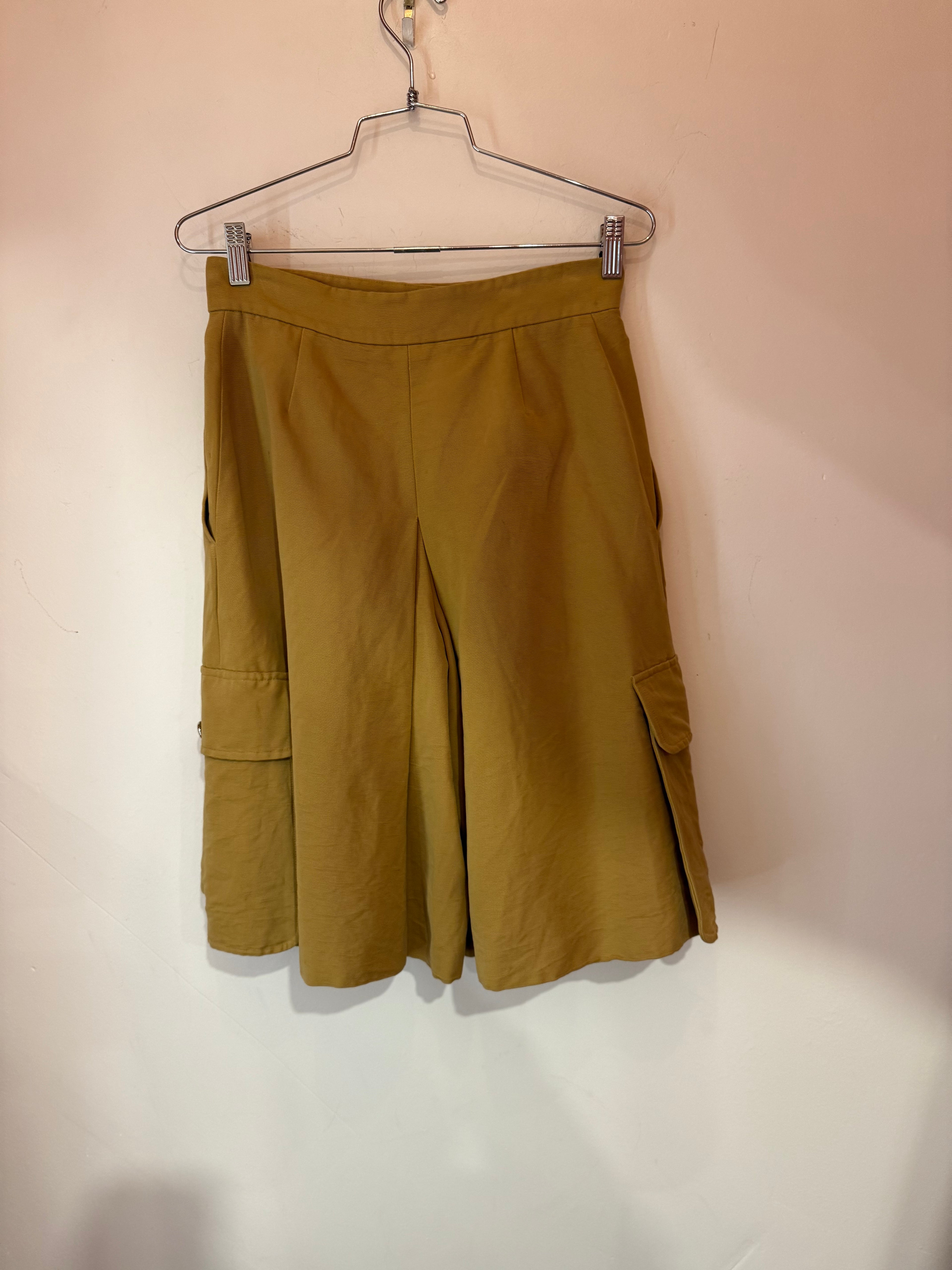 Vintage Hermès Silk Cargo shorts size 38