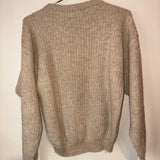 Christian Dior Cable Knit Crewneck Sweater