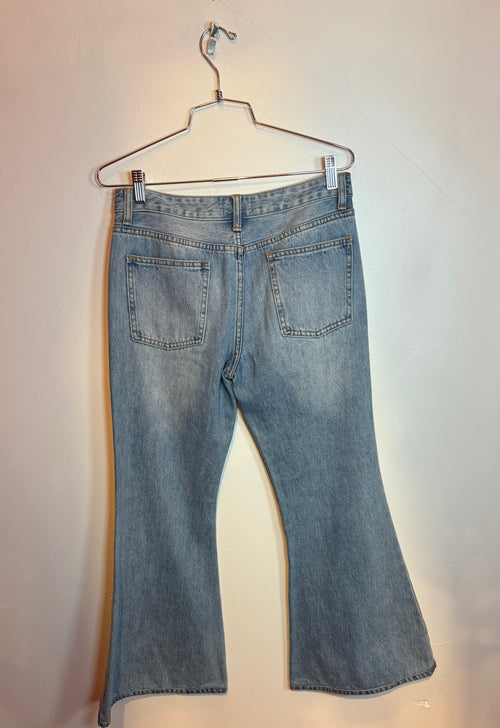 Acne Studios Flared Pants Denim