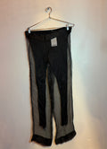 Vintage Helmut Lang Pants w/ Sheer Black