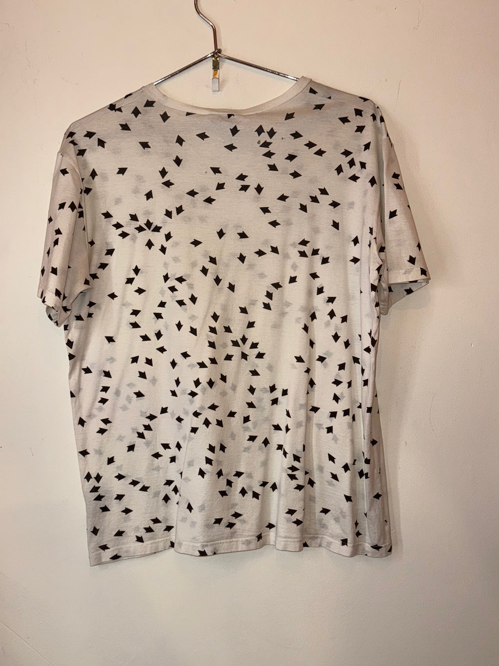Dior Homme Arrow All-over Print Tee Shirt White