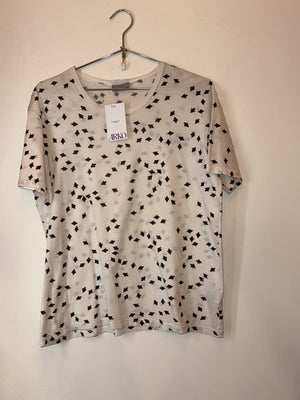 Dior Homme Arrow All-over Print Tee Shirt White