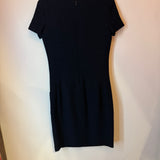 Vintage Chanel Black Wool Dress Size 38