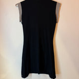 Chanel mini dress with bow detailing and black and white print