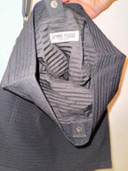 Issey Miyake Black Foldover Crossbody
