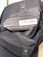 Issey Miyake Black Foldover Crossbody