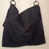 Issey Miyake Black Foldover Crossbody