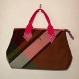Vivienne Westwood Pink Plaid Handbg