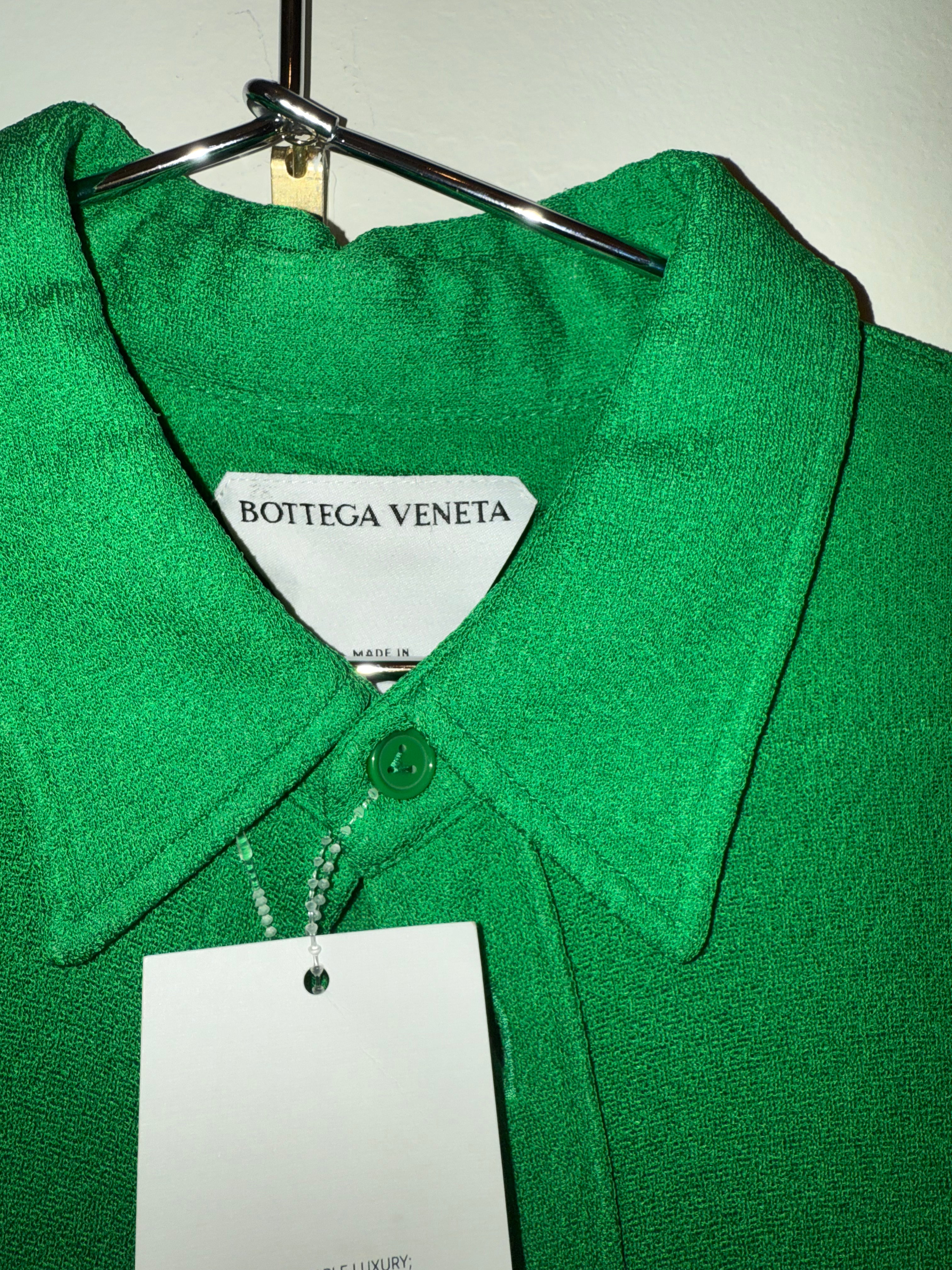 Bottega Veneta Green button down shirt size 34