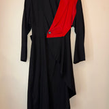Yohji Yamamoto Red/ Black blazer dress