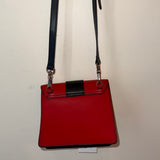 Vivienne Westwood Red with Black buckle bag￼