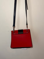 Vivienne Westwood Red with Black buckle bag￼