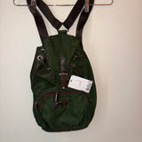 Prada green mini book bag