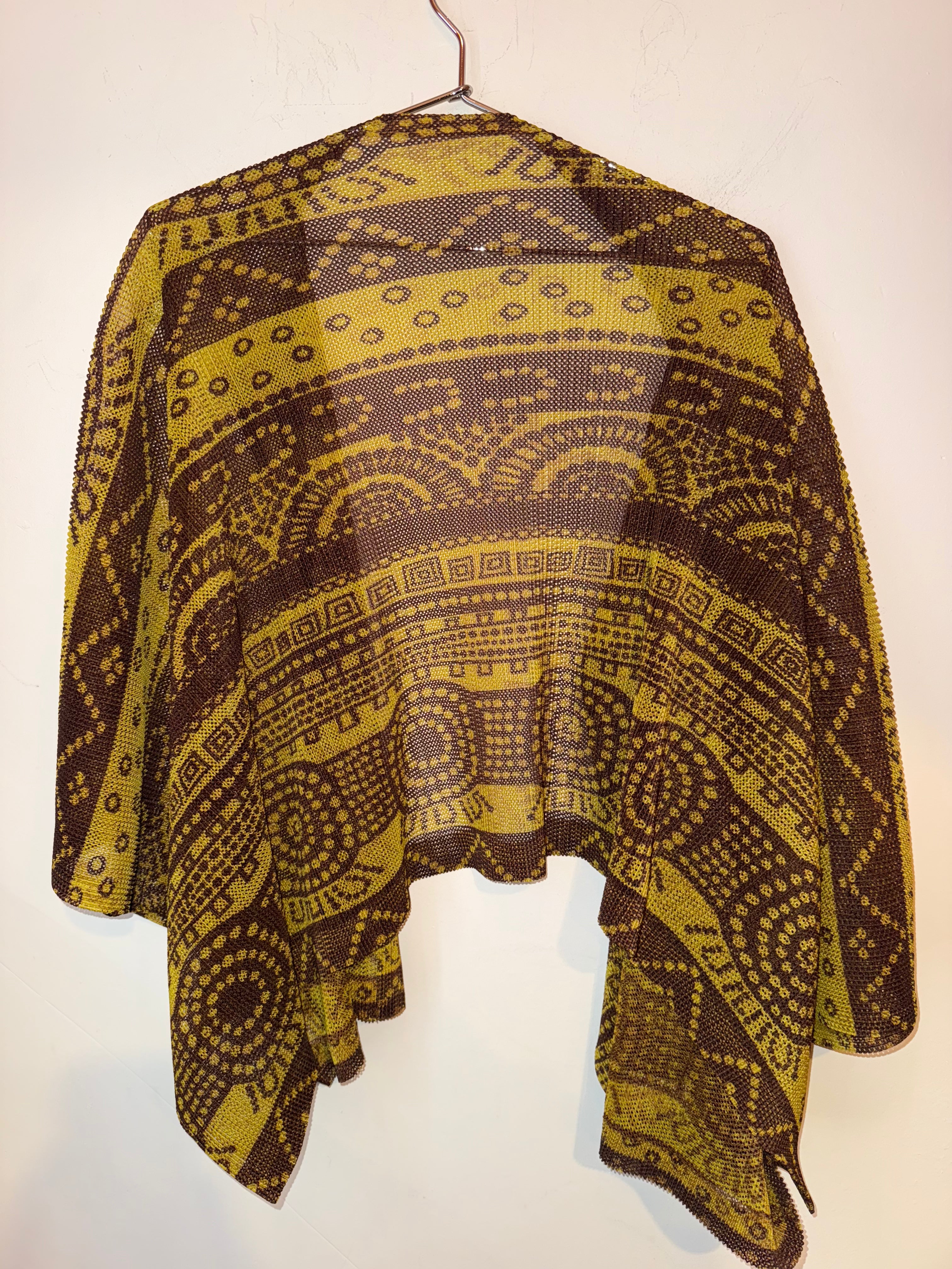 Pleats Please Tribal Shawl