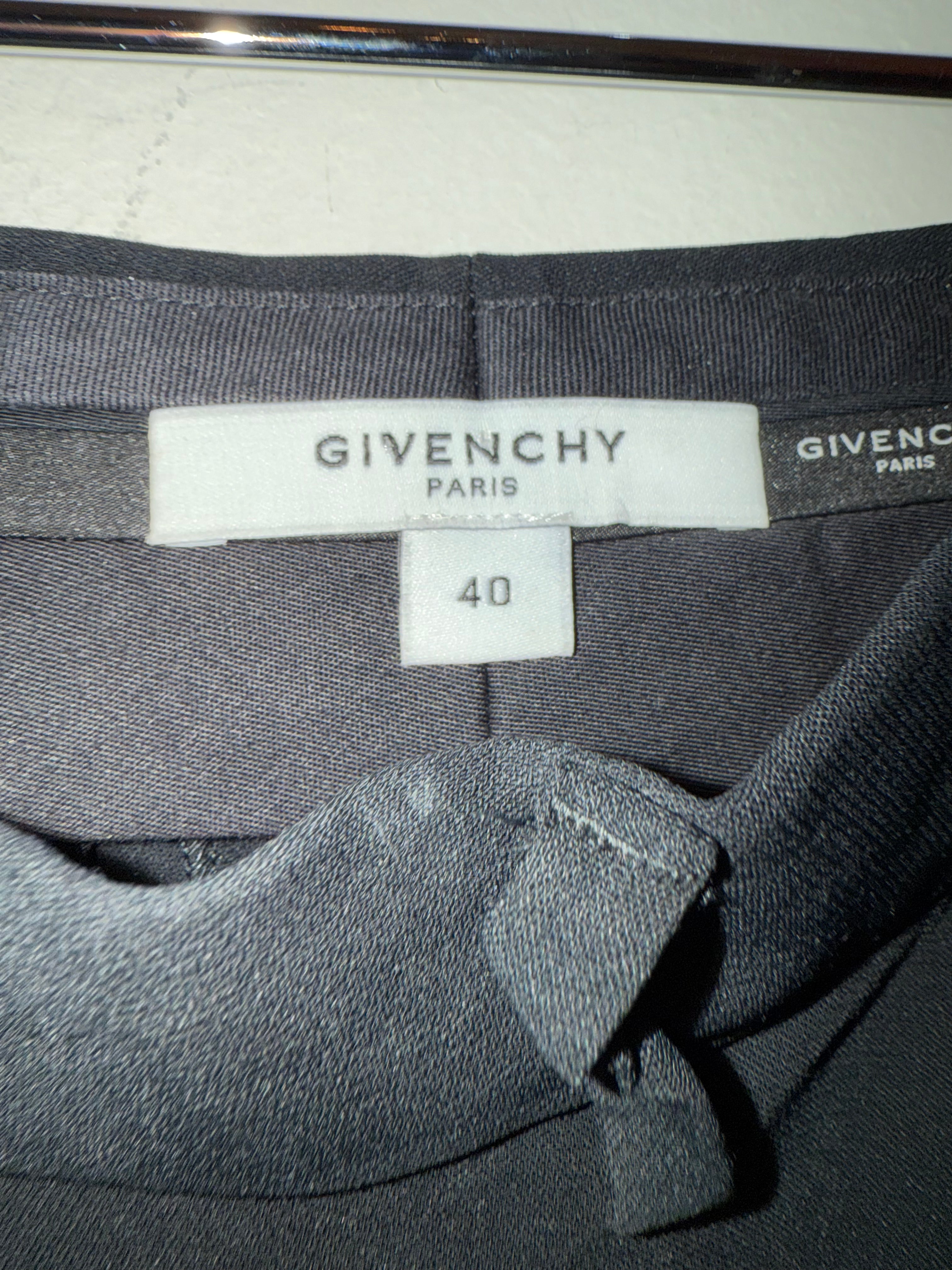 Givenchy Black/Green Trousers Size 40