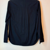 Yohji Yamamoto Black button down Size 2 Cotton