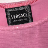 Vintage Versace Pink Top Size Large