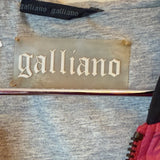 Galliano Purple Print Nylon Jacket