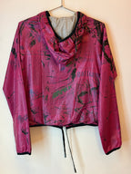 Galliano Purple Print Nylon Jacket