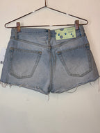 Off White Denim Shorts 2013