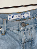 Off White Denim Shorts 2013