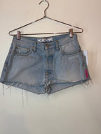 Off White Denim Shorts 2013