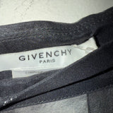 Givenchy Black Skirt Runway See Through