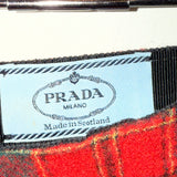 Prada Tartan Print Skirt Size 38