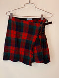 Prada Tartan Print Skirt Size 38