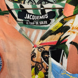 Jacquemus Resort Beach Graphic Button Up