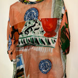 Jacquemus Resort Beach Graphic Button Up