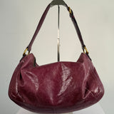 MIU MIU Purple Leather Handbag