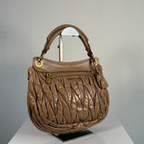 MIU MIU Matalesse 2 Way Bag (Beige)