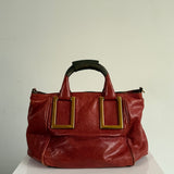 Chloe Red with Gold Buckle
