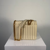 Saint Laurent Patent Matelassé Bag – Crema Soft