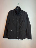 Prada Multi Pocket Utility Military Field Jacket Black