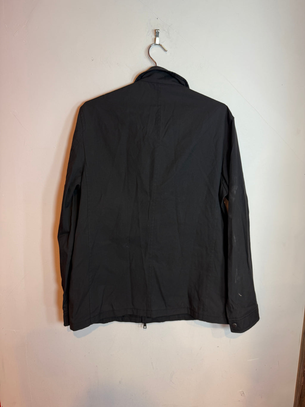Prada Multi Pocket Utility Military Field Jacket Black