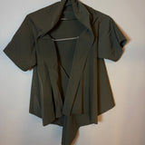 Maison Margiela Green Blouse Top