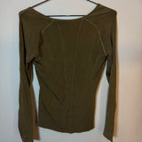 Vintage Gucci x Tom Ford Longsleeve Top Blouse (Green)