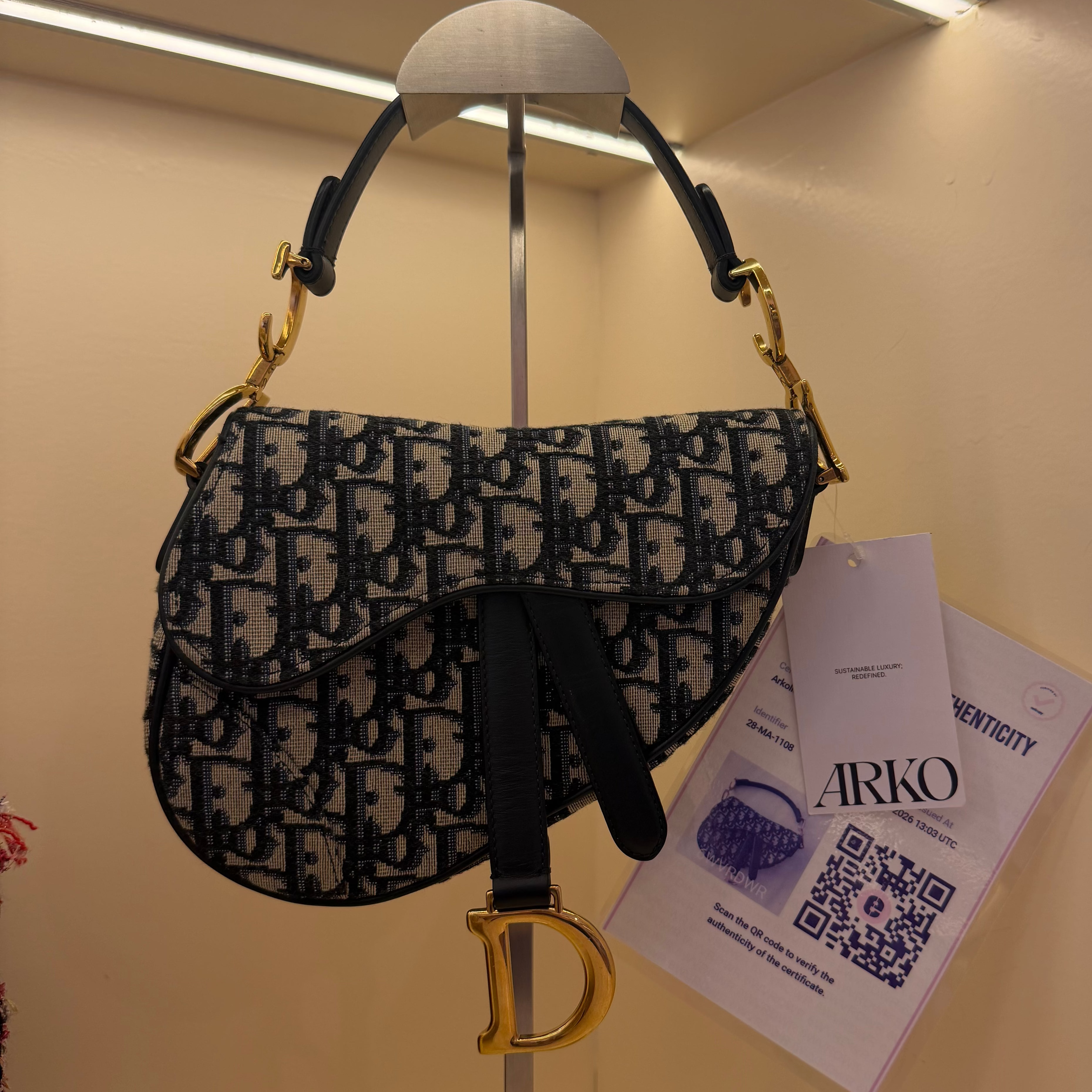 Dior Saddle Bag Monogram Mini