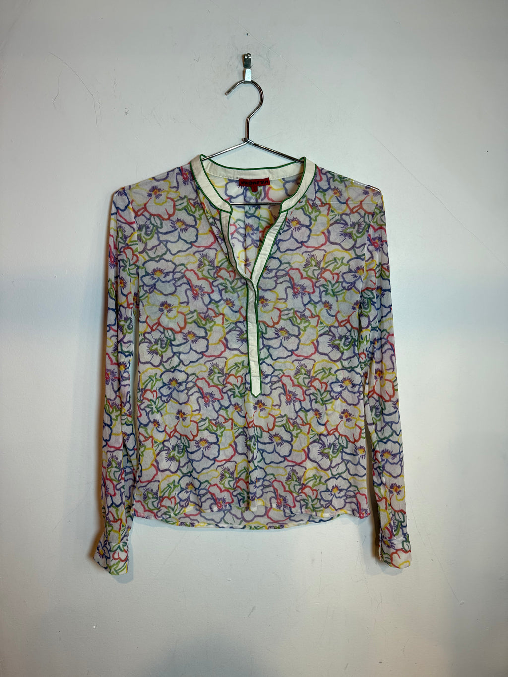 Vivienne Tam Flower Top Knit