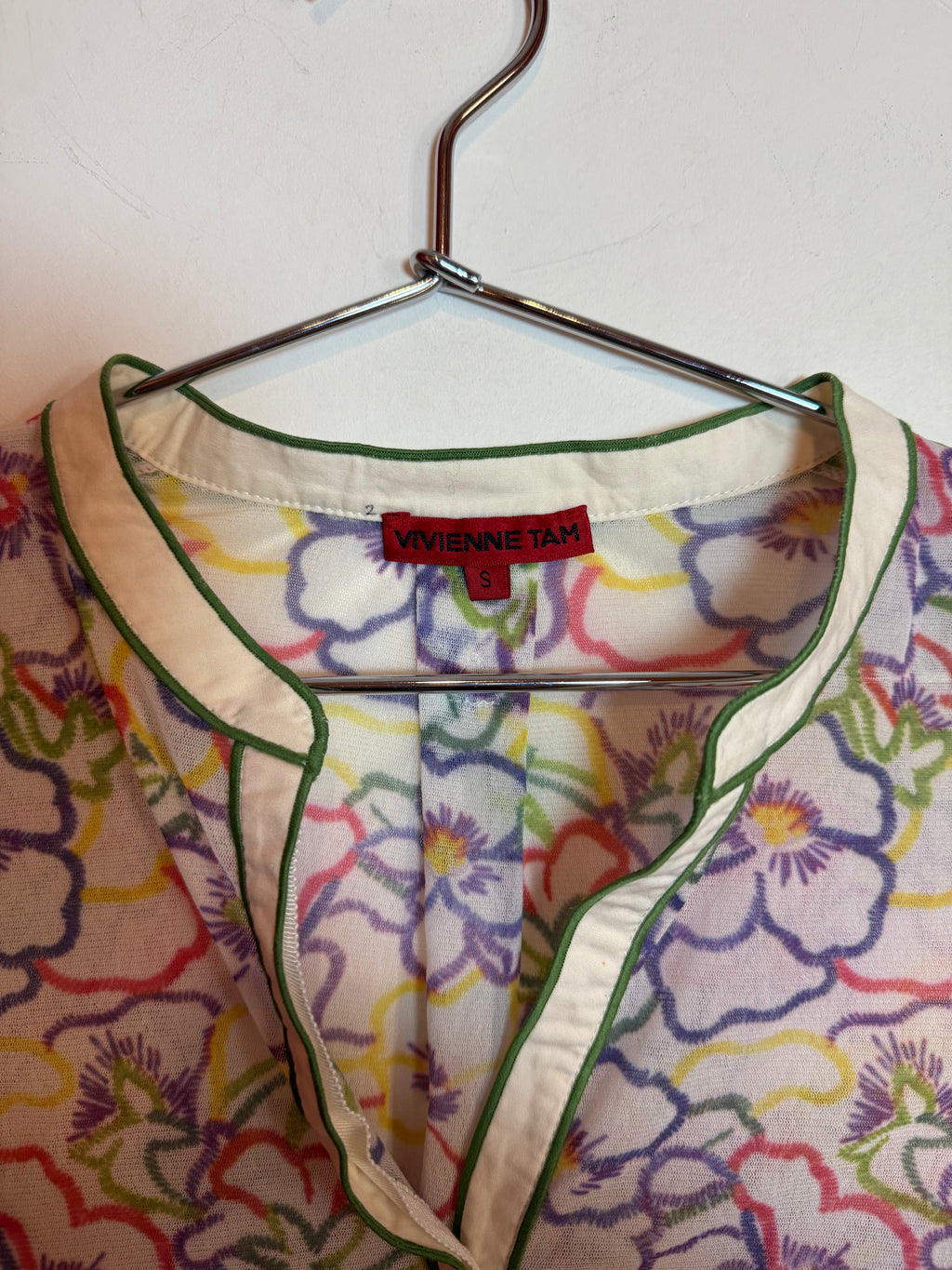 Vivienne Tam Flower Top Knit