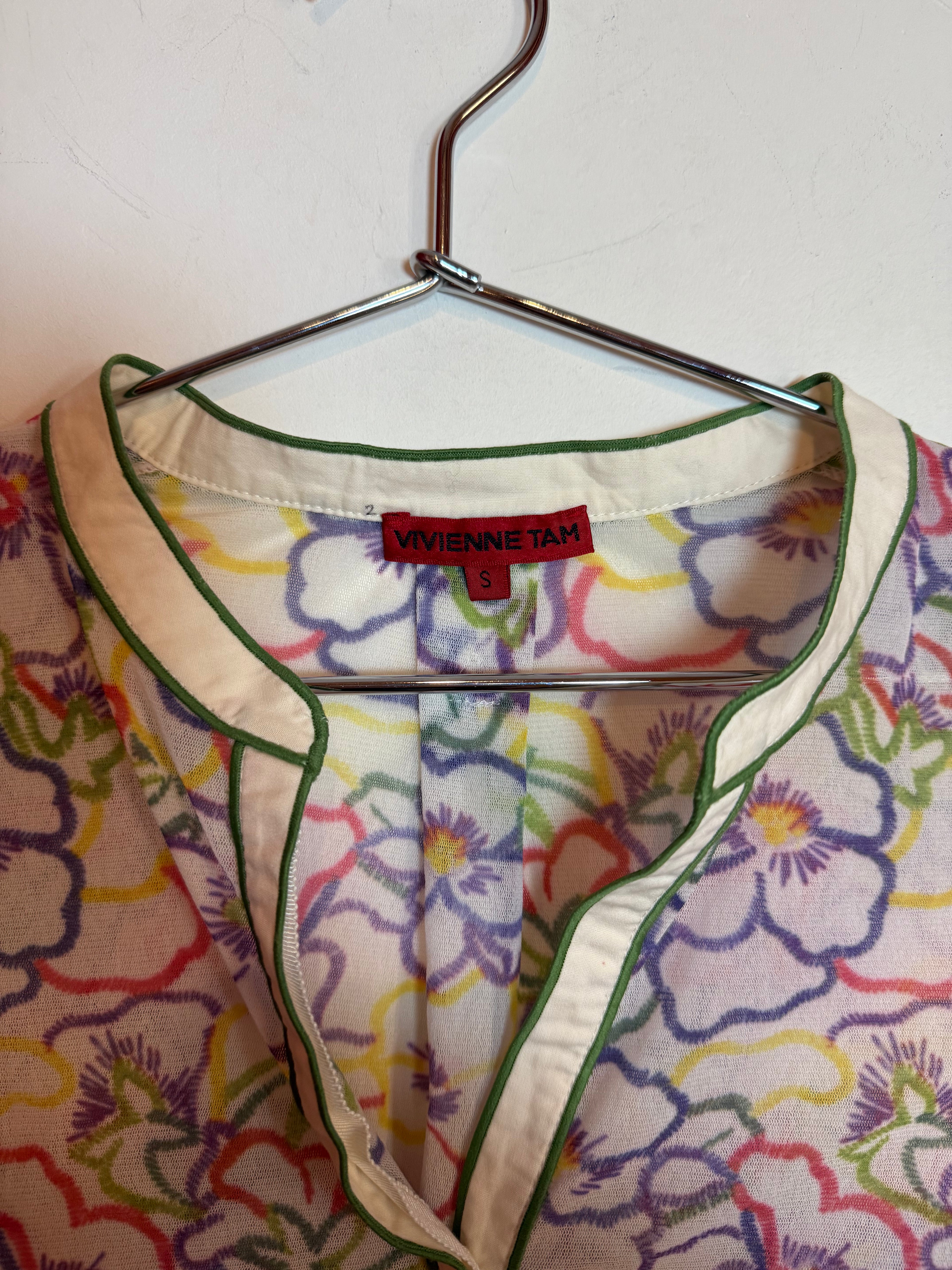 Vivienne Tam Flower Top Knit
