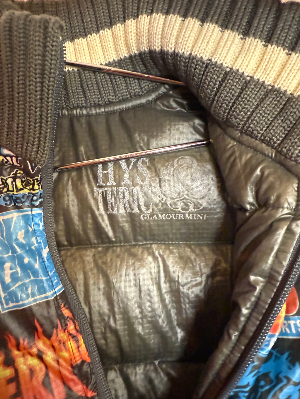 Hysteric Glamour Puffer Vest