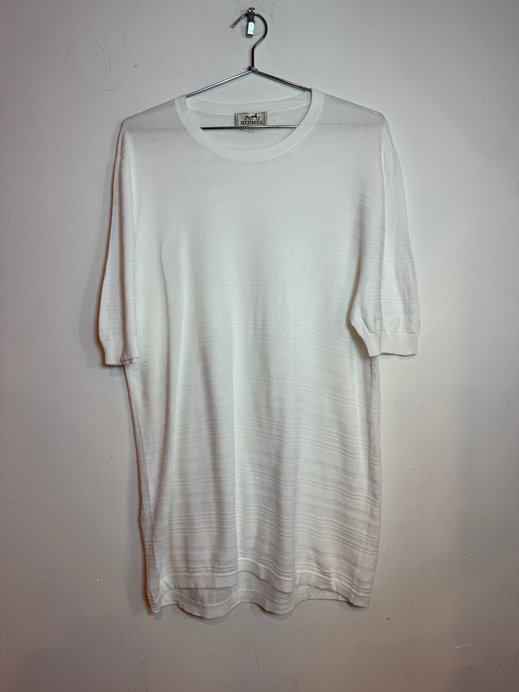 Hermes White Tee Shirt