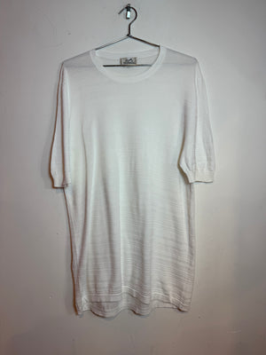 Hermes White Tee Shirt